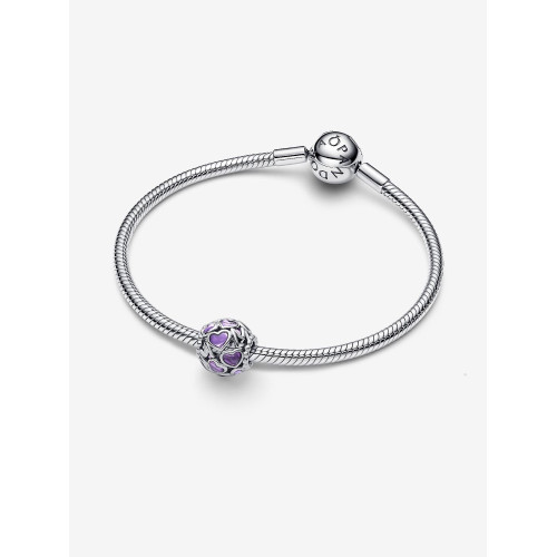 Charm Pandora Mamá y Corazones de Filigrana