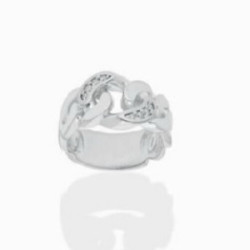 Marina Garcia Anillo Link en Plata