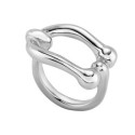 Anillo bañado en plata de ley UNO DE 50 - ANI0808MTL000