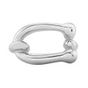 Anillo bañado en plata de ley UNO DE 50 - ANI0808MTL000