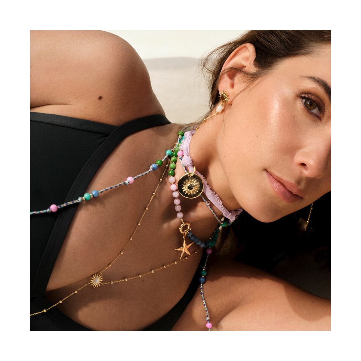 Pendientes largos TIARE