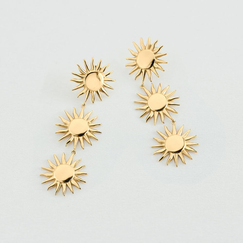 Pendientes largos TIARE