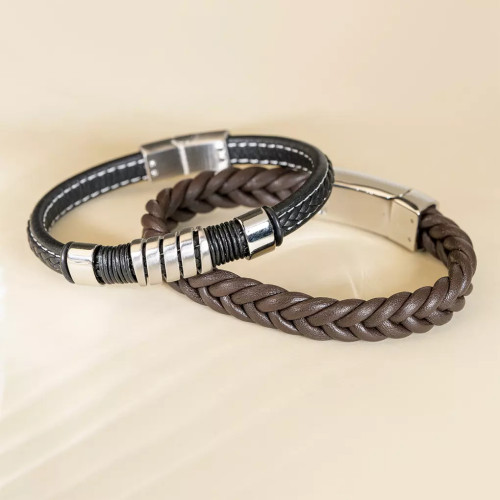 LOTUS STYLE PULSERA CAB.NEGRO.