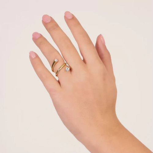 Anillo Summer Essentials Twist Sky ANARTXY - BAN151D