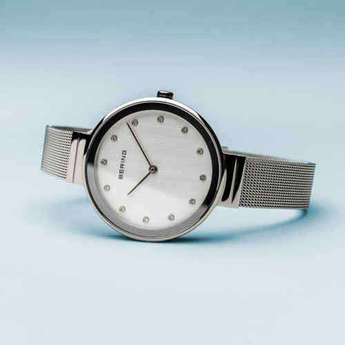 Bering Classic Malla Esfera Gris Silver