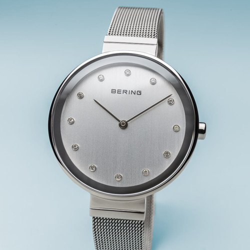 Bering Classic Malla Esfera Gris Silver