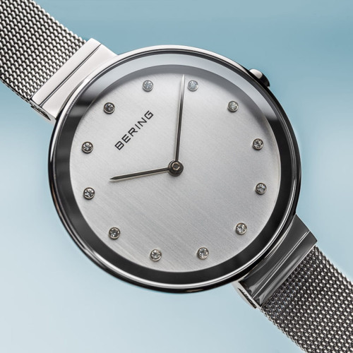 Bering Classic Malla Esfera Gris Silver