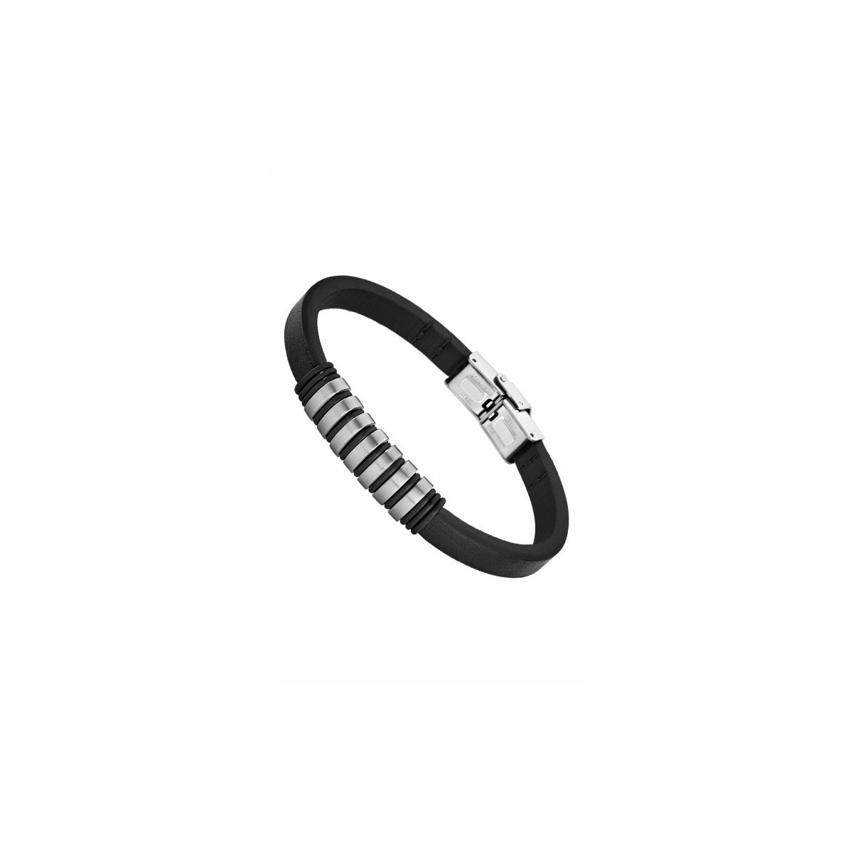 Lotus Style Pulsera Hombre Piel Acero  LOTUS STYLE
