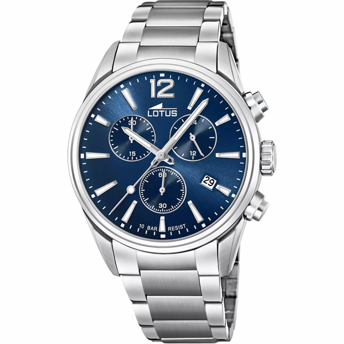 RELOJ DE HOMBRE LOTUS CHRONO CON ESFERA AZUL