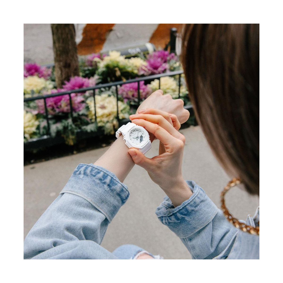G-Shock blanco CASIO