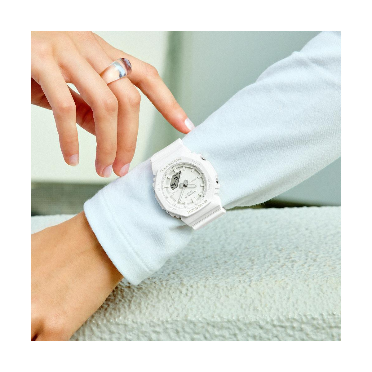 G-Shock blanco CASIO