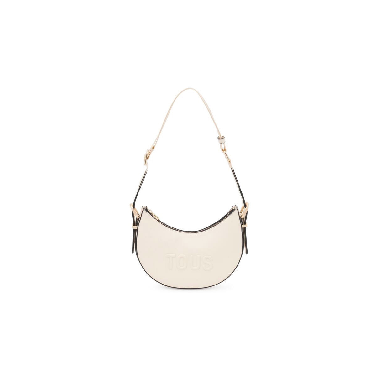Bolso de hombro mediano beige TOUS Brenda