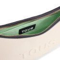 Bolso de hombro mediano beige TOUS Brenda