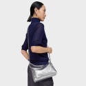 Mini bandolera de piel plata TOUS Hold