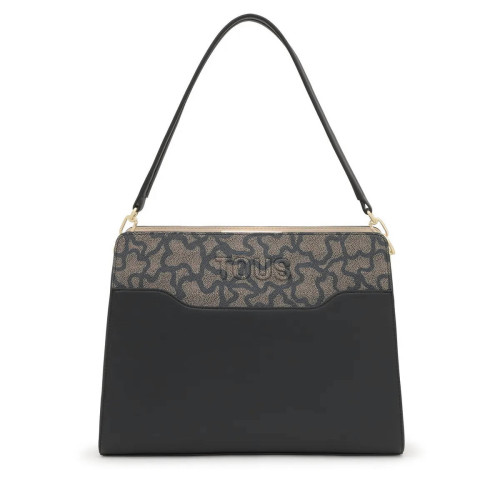 Shopper mediano negro Kaos Icon TOUS