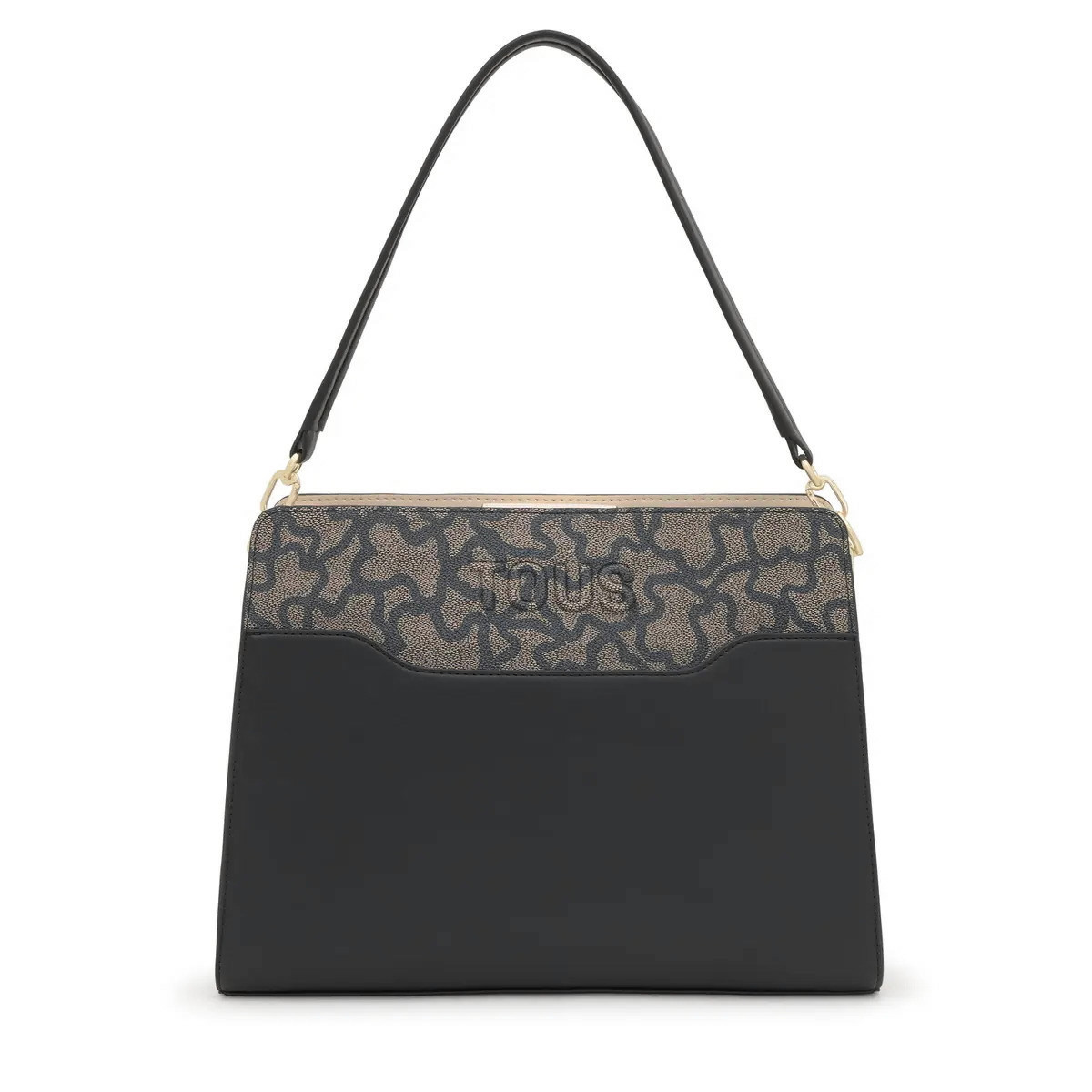 Shopper mediano negro Kaos Icon TOUS