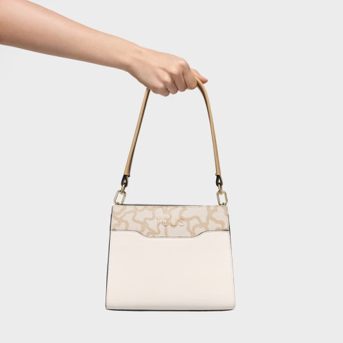 Shopper pequeño marfil Kaos Icon TOUS