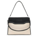 Shopper mediano negro Audree Canvas TOUS