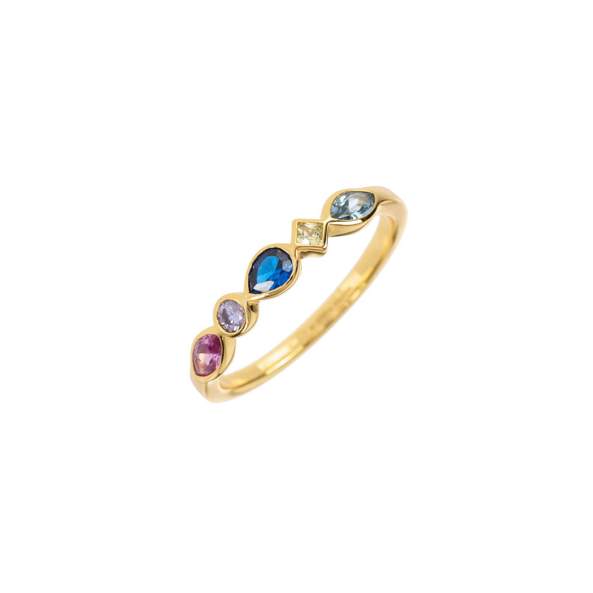 Anillo Simetría Multicolor By María Pombo - 2240327-256