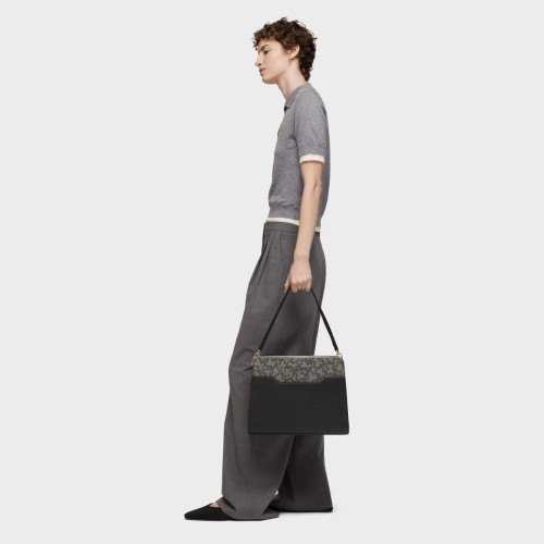 Shopper mediano negro Kaos Icon TOUS