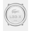 Reloj de silicona analógico y digital LC33 Lacoste Rojo