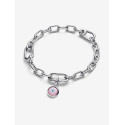 Charm Mini Colgante Pandora ME Ojo Turco Grabable de Cristal de MuranoPANDORA
