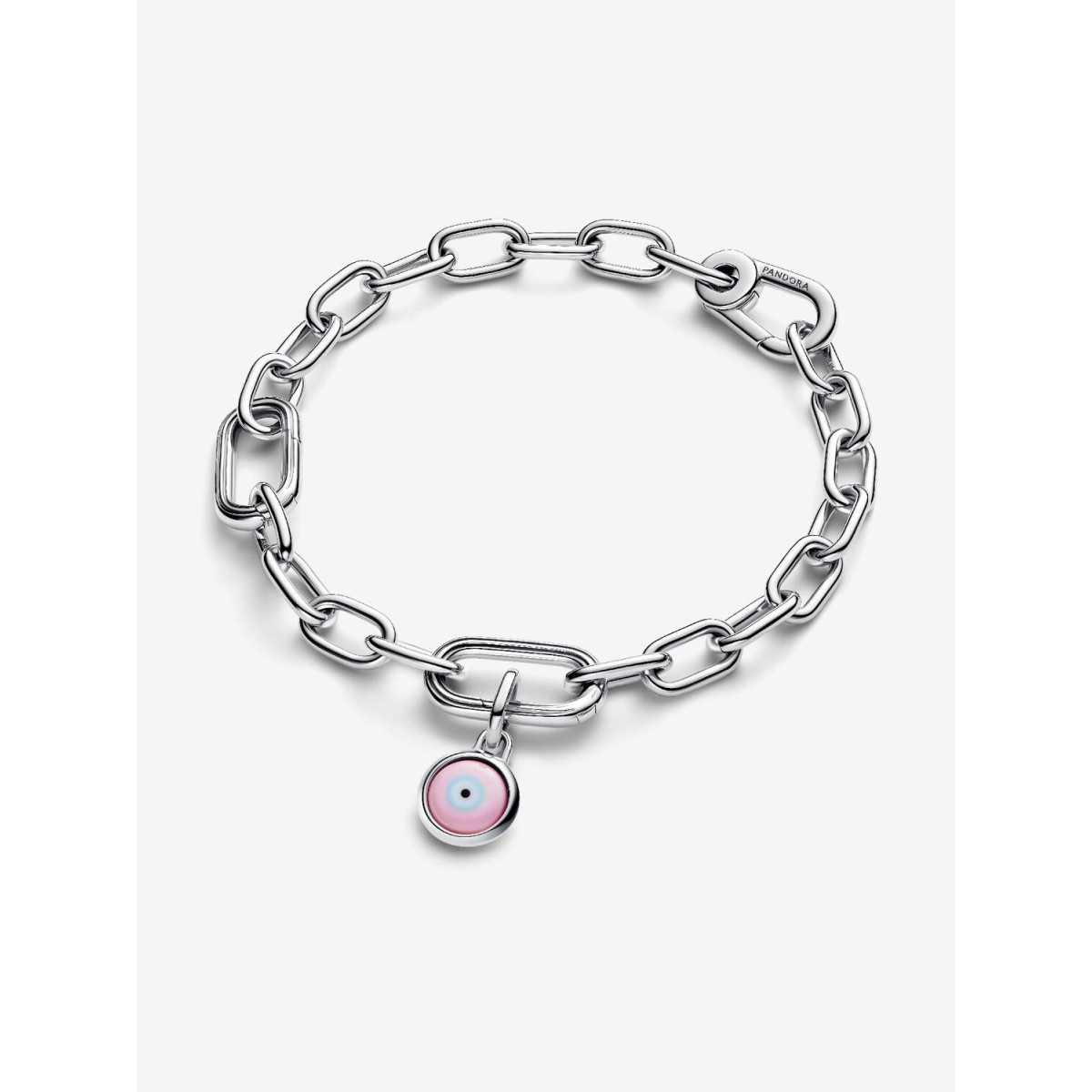 Charm Mini Colgante Pandora ME Ojo Turco Grabable de Cristal de MuranoPANDORA