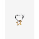 Charm Estrella y Corazón de la Suerte