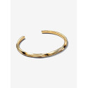 Pulsera Rígida Abierta EntrelazadaRecubrimiento en oro de 14k PANDORA - 563869C00