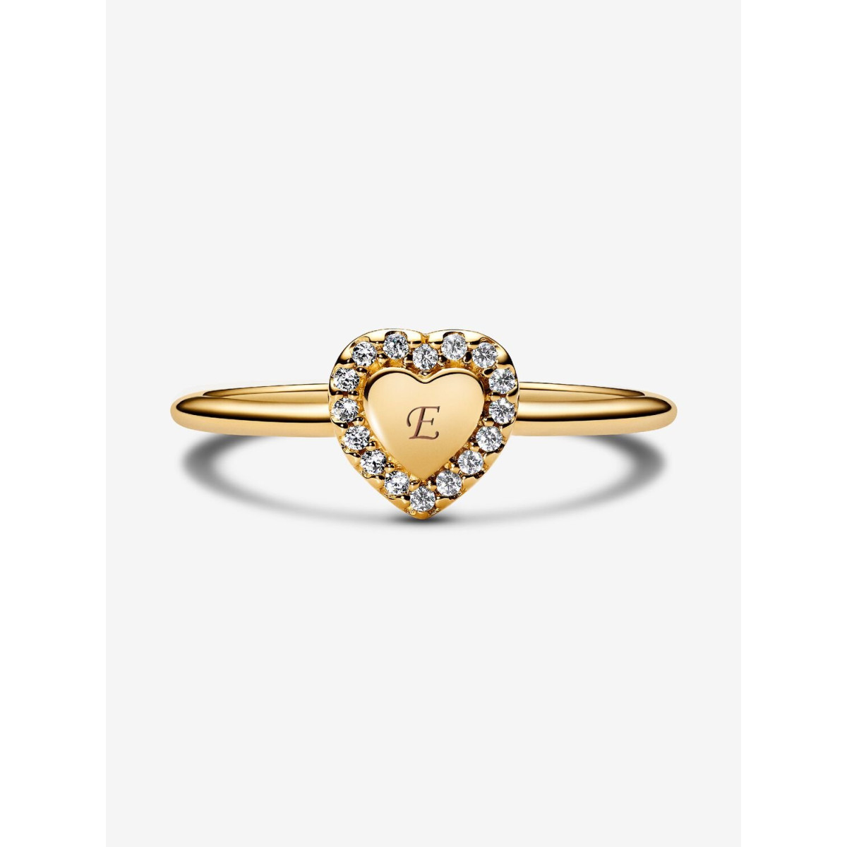 Anillo Halo y Corazón GrabablePANDORA - 163801C01