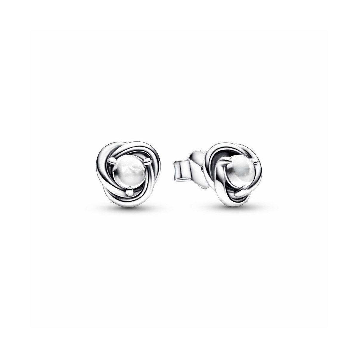 Pendientes de botón Circulo Eternity AbrilPANDORA