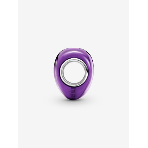 Charm Corazón Morado Metálico PANDORA