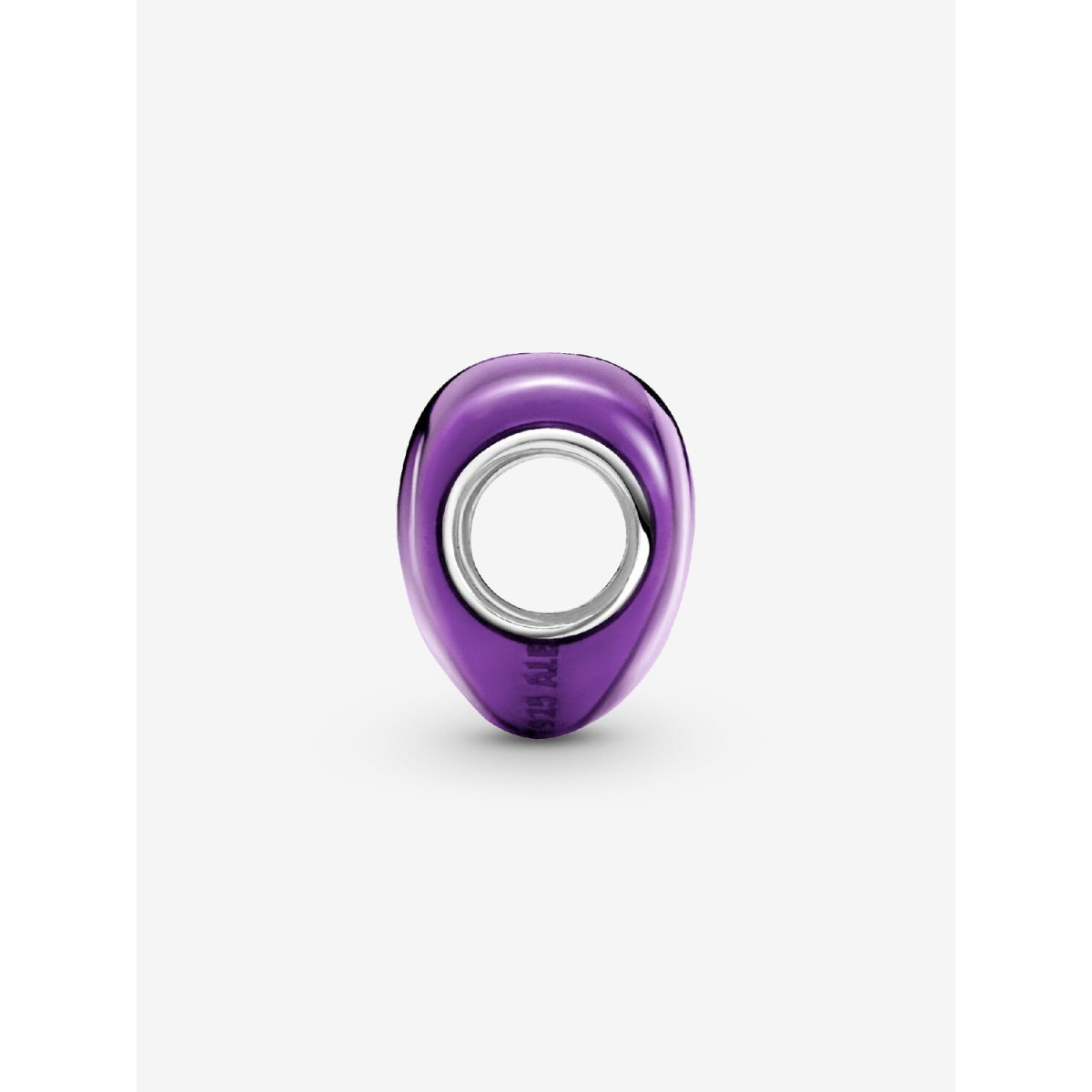 Charm Corazón Morado Metálico PANDORA