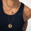 Colgante Talismans Blanco Piedra Luna AGATHA PARIS