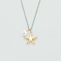 Colgante Talismans Blanco Piedra Luna AGATHA PARIS