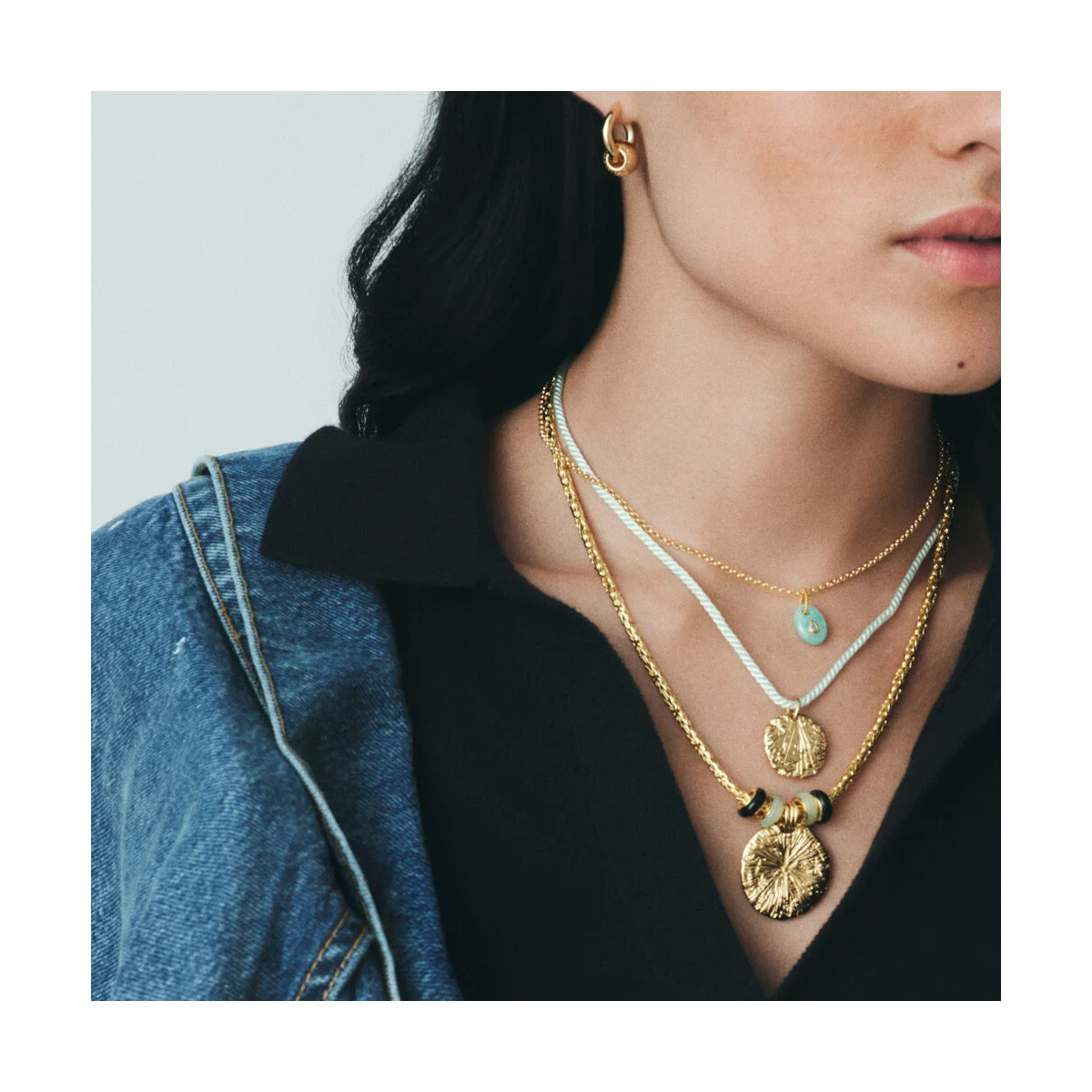 Colgante Amazonita Talismans AGATHA PARIS