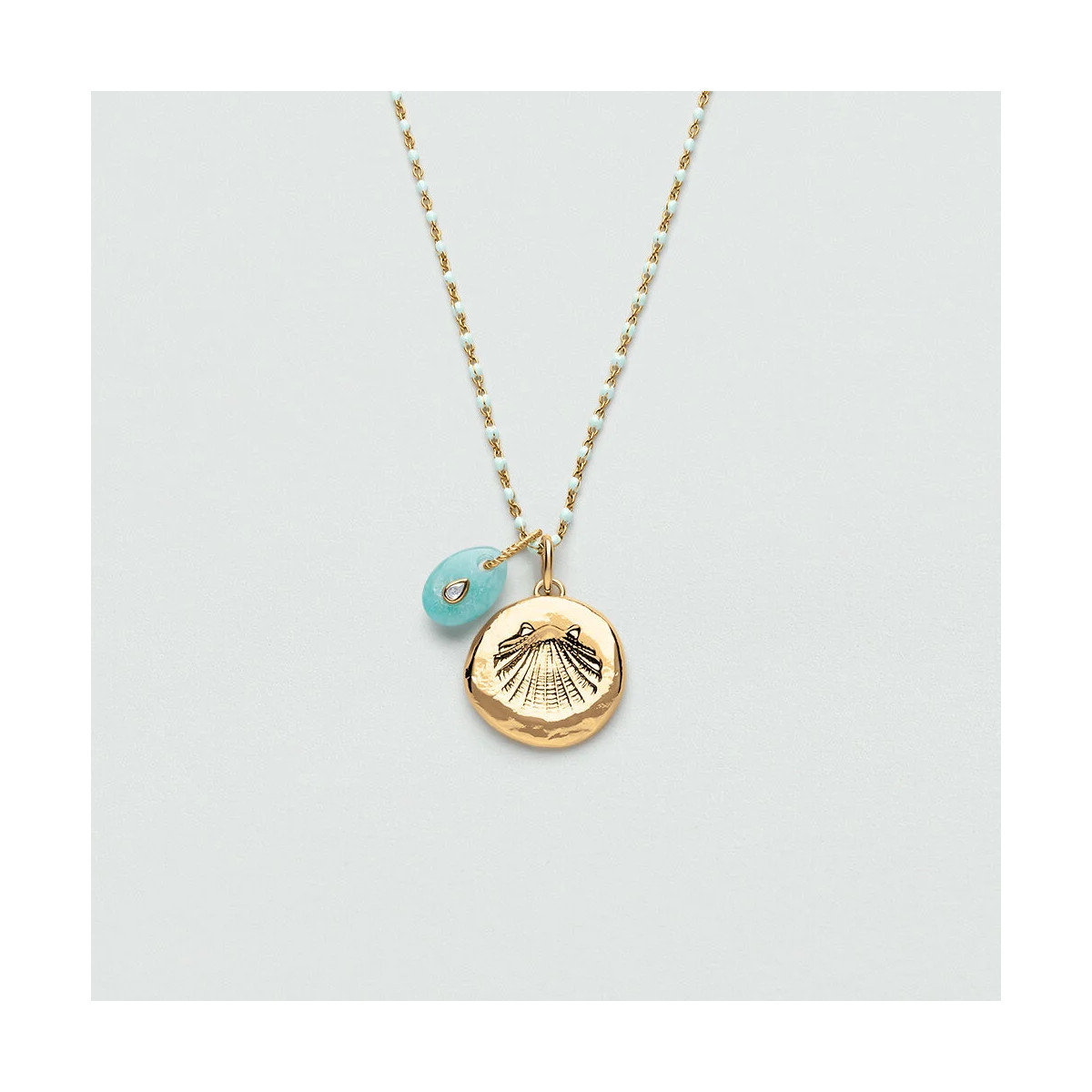 Colgante Amazonita Talismans AGATHA PARIS