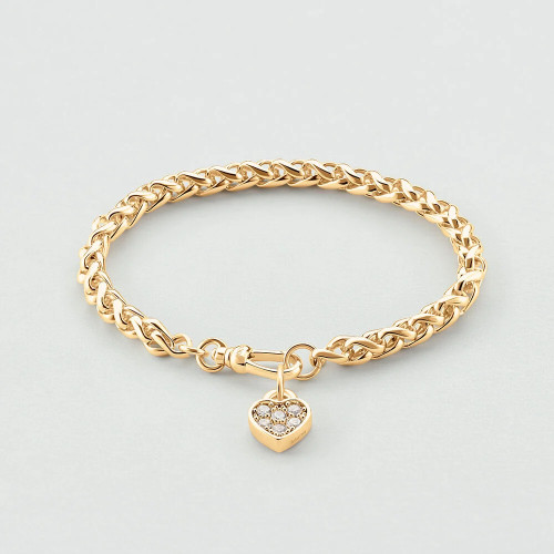 Pulsera de cadena ESLABÓN PALMERA AGATHA PARIS