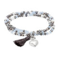 Pulsera Zen Hielo Corazón Marina Garcia