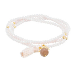 Pulsera Zen Color Nude Agatha Rosa