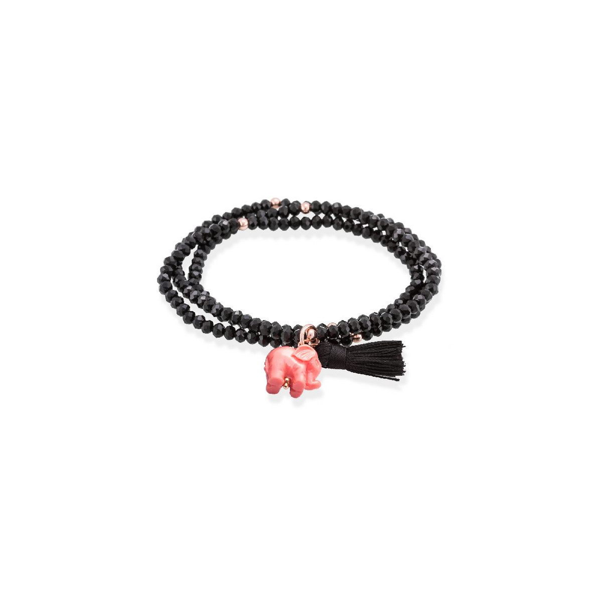 Pulsera Zen Negra Elefante Marina Garcia