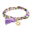 Pulsera ZEN PROVENZA con corazón Marina Garcia