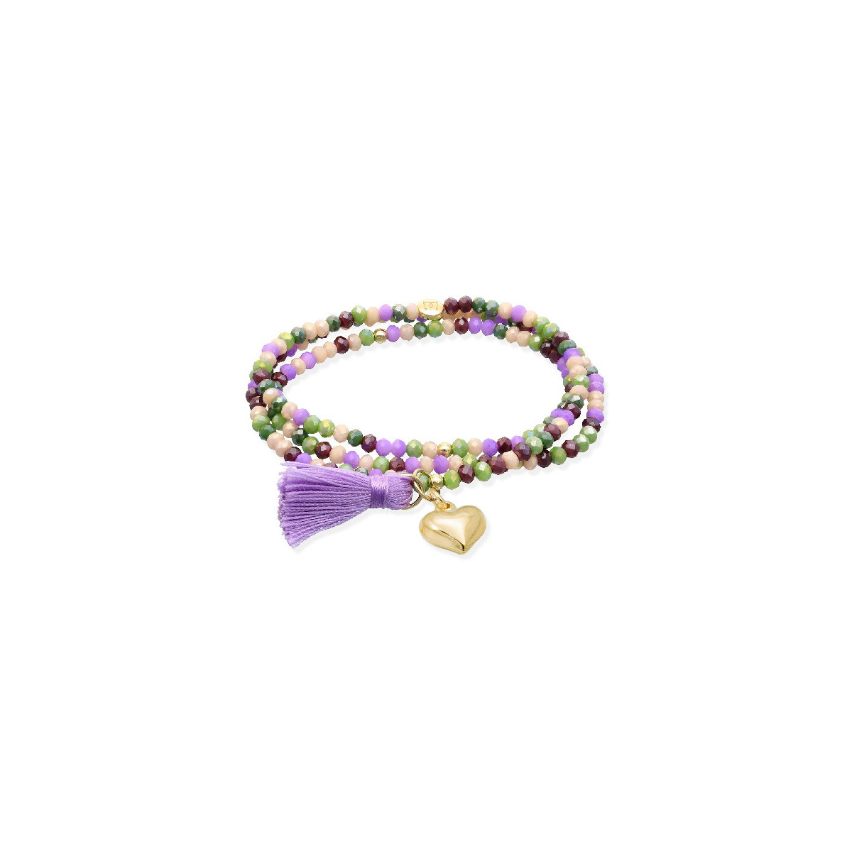 Pulsera ZEN PROVENZA con corazón Marina Garcia