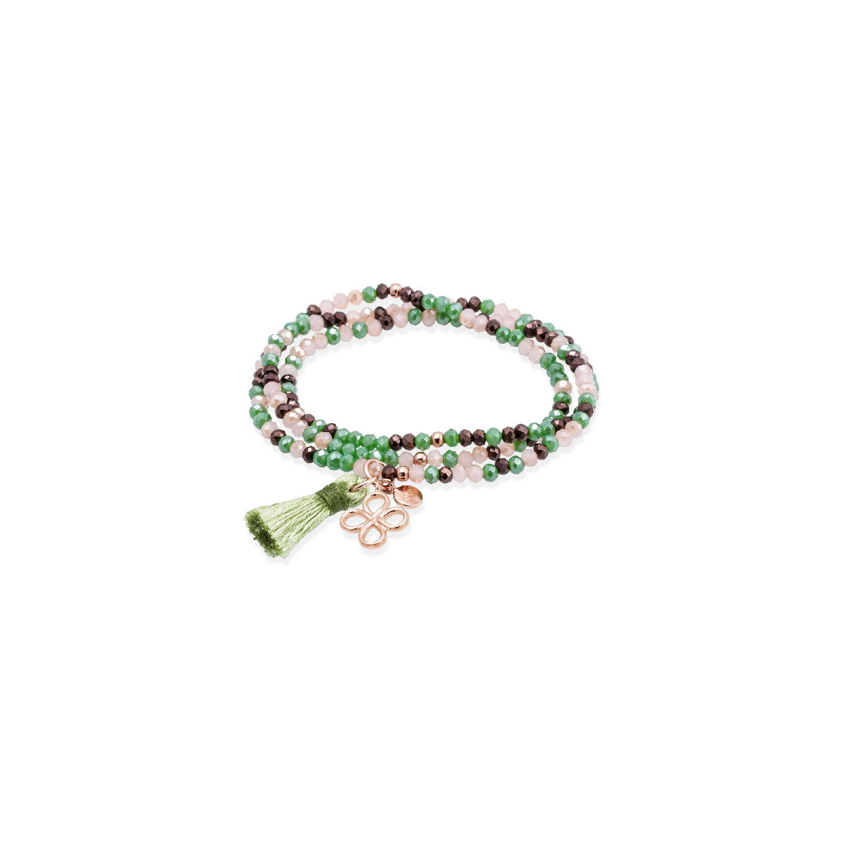 Pulsera ZEN AFTER EIGHT con trebol Marina Garcia