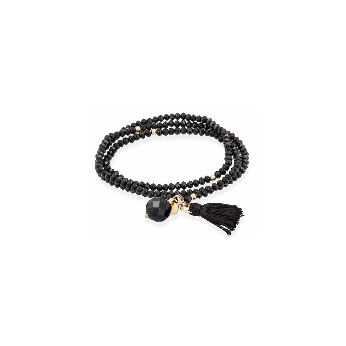 Pulsera Zen Negra Onix MARINA GARCIA