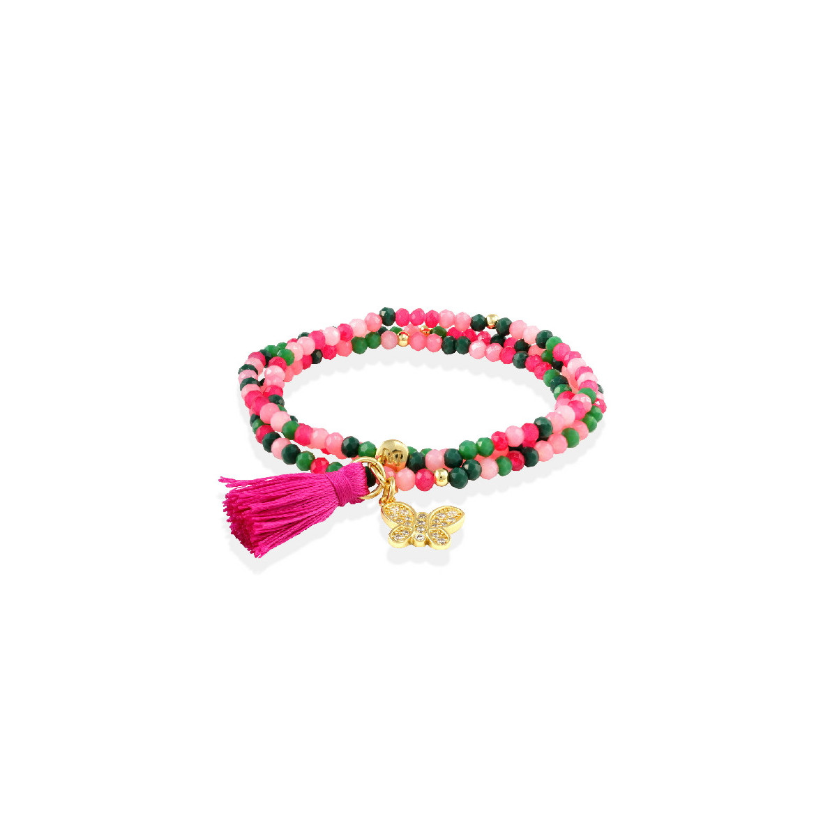 Pulsera Zen Fucsia MARINA GARCIA
