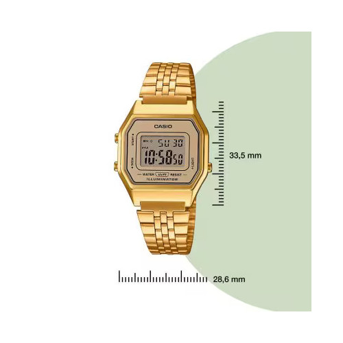 Casio Digital Vintage Dorado