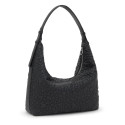Bolso de hombro grande negro TOUS Puffy bear