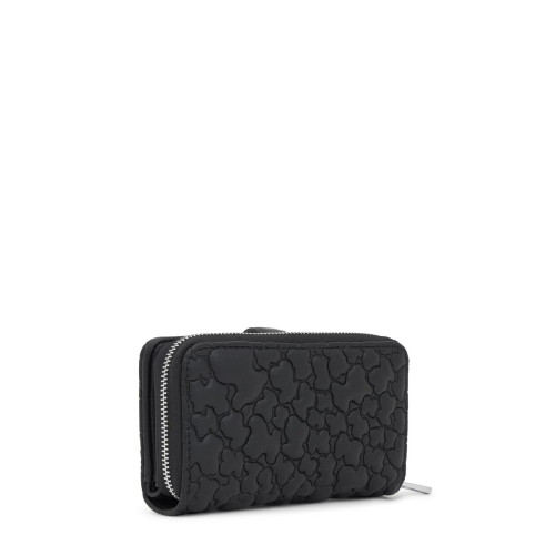 Billetera negra Bridge Puffy bear TOUS