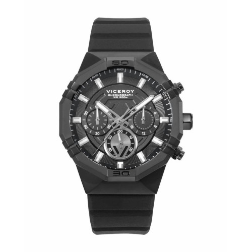 Reloj cronógrafo acero - negro VICEROY